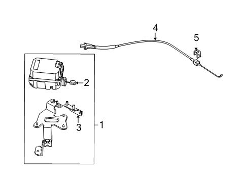 2006 Kia Spectra Cruise Control System Clip Diagram for 0K30A41663A