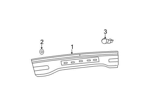 2014 Dodge Charger Bulbs Lamp-Backup Diagram for 57010652AF