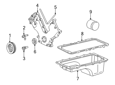 1998 Ford Expedition Powertrain Control PCM Diagram for F85Z-12A650-UC
