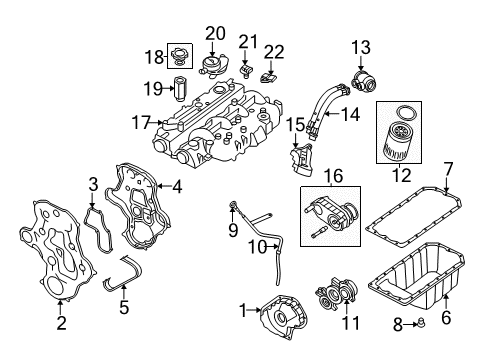 2006 Jeep Liberty Powertrain Control Powertrain Control Module Diagram for 5094598AD