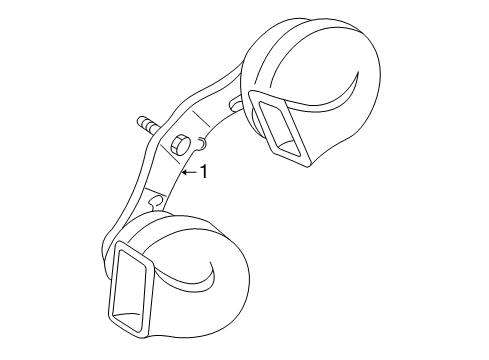 2004 Ford Freestar Anti-Theft Components Vats Module Diagram for 3F1Z-15607-AB