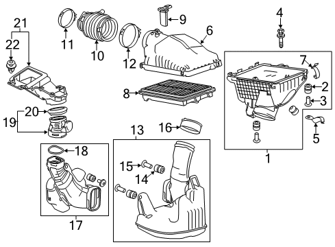 2013 Honda Accord Powertrain Control Electronic Control Diagram for 37820-5A2-A06