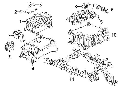 2021 Chevrolet Bolt EV Electrical Components Junction Block Diagram for 24286598