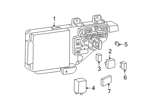 2003 Chrysler Sebring Air Conditioner Module-Module Diagram for R4606817AD