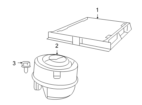 2011 Dodge Journey Anti-Theft Components Module-Alarm Diagram for 68080331AC