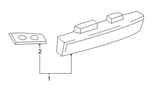 2010 Hyundai Elantra Front Lamps - Side Marker Lamps Lamp Assembly-Side Marker & Rear, LH Diagram for 92301-2L100