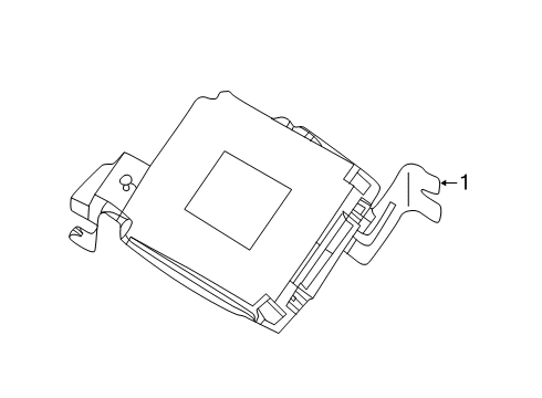 2020 Kia Sorento Controls - Instruments & Gauges Unit Assembly-Bcm Diagram for 95400C6525