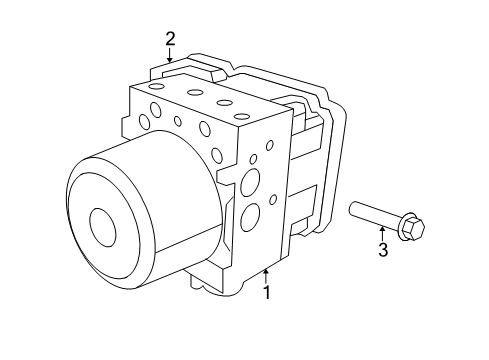 2021 Jeep Wrangler Anti-Lock Brakes ANTI-LOCK BRAKE SYSTEM Diagram for 68520338AG