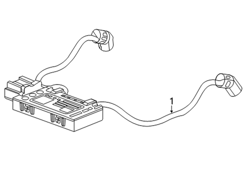 2021 Chevrolet Corvette Alarm System Antitheft Module Diagram for 23271609