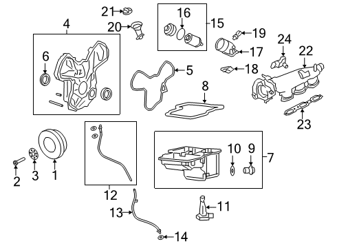 2020 Alfa Romeo Giulia Engine Parts Sensor-Map Diagram for 4627187AA