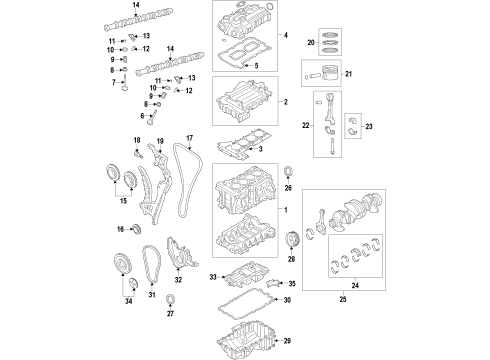 2014 BMW 428i xDrive Engine Parts, Mounts, Cylinder Head & Valves, Camshaft & Timing, Oil Pan, Oil Pump, Crankshaft & Bearings, Pistons, Rings & Bearings, Variable Valve Timing Engine Mount Left Diagram for 22116863821