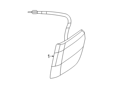 2021 Jeep Wrangler Side Marker Lamps Lamp-Side Marker Diagram for 68302119AB