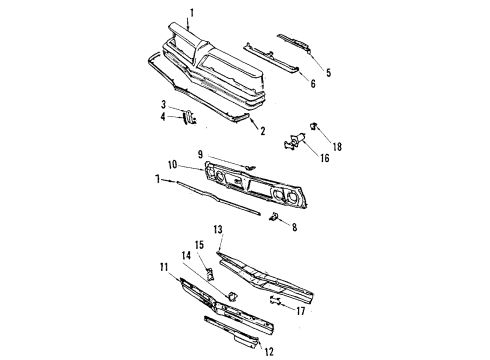 2020 Ford F-350 Super Duty Cooling System, Radiator, Water Pump, Cooling Fan Fan Shroud Diagram for HC3Z-8146-D