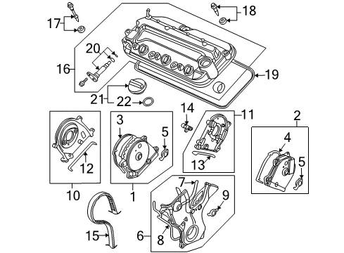 2007 Acura RL Powertrain Control Control Module, Engine (Rewritable) Diagram for 37820-RJA-A93