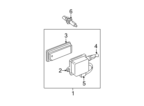 2004 Saturn Ion Cruise Control System Module Asm, Cruise Control (W/ Servo) Diagram for 22710593