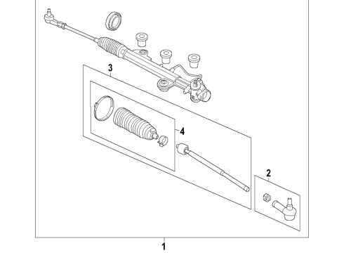 2017 Ford Transit-350 P/S Pump & Hoses, Steering Gear & Linkage Power Steering Pump Diagram for CK4Z-3A674-B