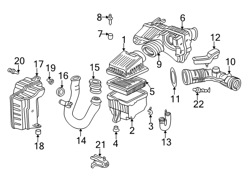 1997 Honda Civic Powertrain Control Control Module, Engine Diagram for 37820-P2N-A22