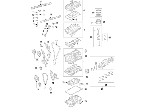 2012 BMW 528i Engine Parts, Mounts, Cylinder Head & Valves, Camshaft & Timing, Oil Pan, Oil Pump, Crankshaft & Bearings, Pistons, Rings & Bearings, Variable Valve Timing Engine Mount Diagram for 22326780269