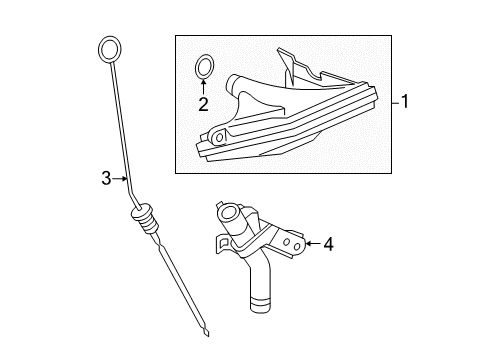 2014 Acura TL Automatic Transmission O-Ring (21.8X1.9) Diagram for 91308-PW4-003