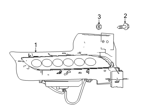 2019 Nissan Sentra Daytime Running Lamps Lamp Assy-Daytime Running, RH Diagram for 26600-4FU0A