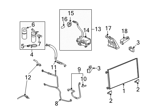 2011 GMC Yukon Automatic Temperature Controls In-Car Sensor Diagram for 25885451