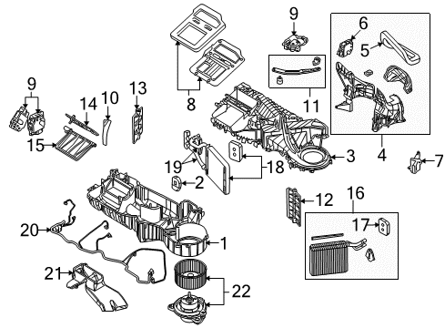 2007 Mitsubishi Raider Air Conditioner DRIER-Air Conditioning Diagram for 55056596AD