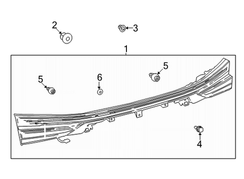 2022 Lexus NX450h+ Tail Lamps LAMP ASSY, RR Diagram for 81580-78070