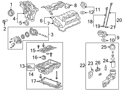 2011 Cadillac CTS Senders Fuel Gauge Sending Unit Diagram for 13594055