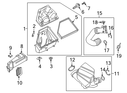 2019 BMW 330i xDrive Powertrain Control Dme Engine Control Module Diagram for 12148692971