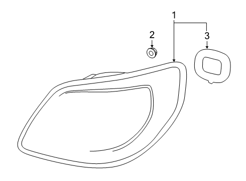 2019 Kia K900 Tail Lamps Lamp Assembly-Rear COMBI Diagram for 92402J6020