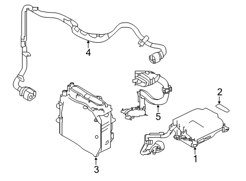 2019 Nissan Rogue Electrical Components Cable Assy-Inverter To Compressor Diagram for 297A6-4BA0A