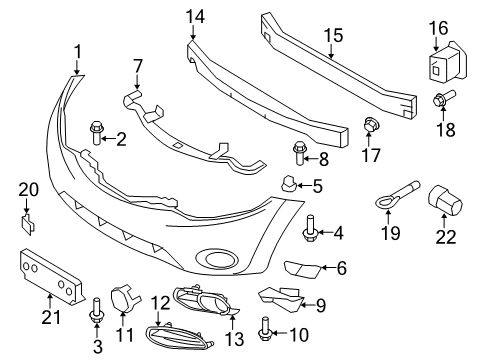 Diagram for 2013 Nissan Murano Automatic Temperature Controls 