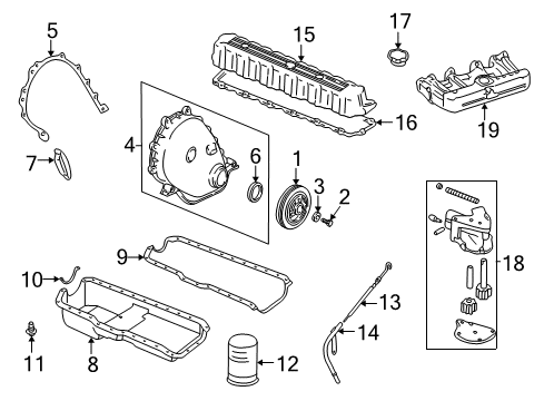 2001 Jeep Grand Cherokee Intake Manifold Intake Manifold Diagram for 53010315AF