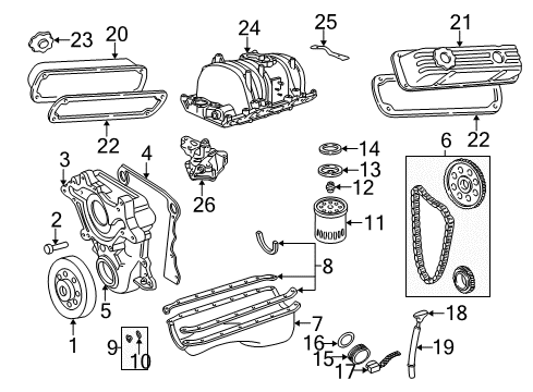 1999 Dodge Dakota Filters Indicator-Engine Oil Level Diagram for 53020924