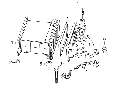 2020 BMW M760i xDrive Intake Manifold Isa Screw Diagram for 17117594307