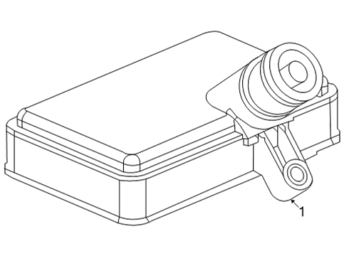 2022 Chevrolet Trailblazer Transaxle Parts Filter Bolt Diagram for 11547182