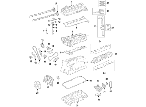 2015 BMW X5 Diesel Injection Pump Oil Vacuum Pump Unit Diagram for 11417823009