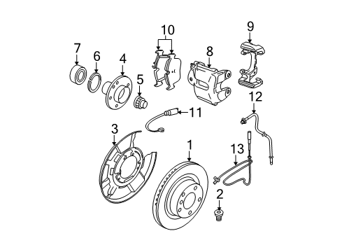 2010 BMW M3 Anti-Lock Brakes Exchange Hydraulic Unit Dsc Diagram for 34502460440