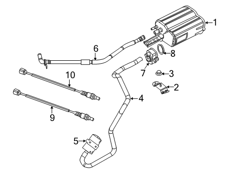 2014 Fiat 500 Emission Components Valve-PURGE Control Diagram for 4627336AA