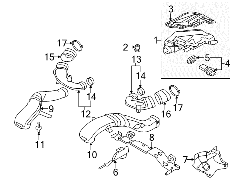 2010 BMW X6 Powertrain Control Engine Control Module Diagram for 12147607027