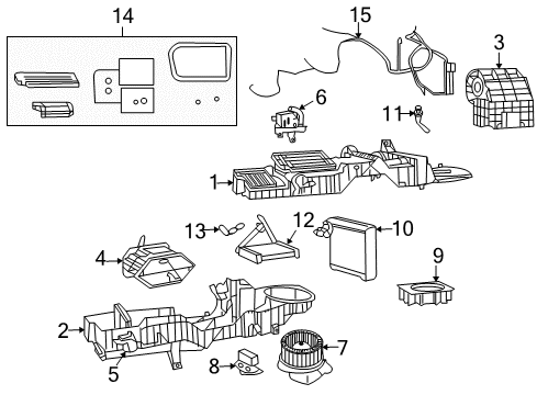 2008 Dodge Ram 1500 Air Conditioner A/C DISCHARGE Diagram for 55056928AB