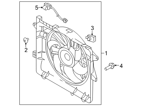 2006 Ford Mustang Cooling System, Radiator, Water Pump, Cooling Fan Resistor Diagram for 7R3Z-8L603-A