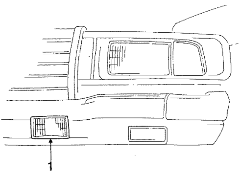 1994 Honda Passport Fog Lamps Foglight Kit Diagram for 08V31-TB4100
