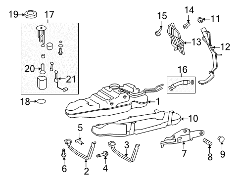 2013 Lexus LX570 Senders Sensor, Engine Oil Level Diagram for 89491-60120