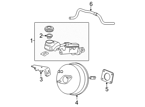 2008 Honda Civic Dash Panel Components Tube Assy., Master Power Diagram for 46402-SNX-A01