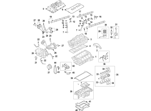 2015 BMW X6 Engine Parts, Mounts, Cylinder Head & Valves, Camshaft & Timing, Variable Valve Timing, Oil Pan, Oil Pump, Balance Shafts, Crankshaft & Bearings, Pistons, Rings & Bearings Engine Mount Diagram for 22116780653