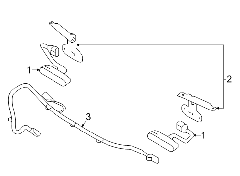 2015 Ford Special Service Police Sedan Front Lamps - Flasher Lamps Wire Harness Diagram for FG1Z-13076-A