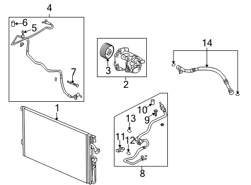 Diagram for 2008 Pontiac G5 Switches & Sensors