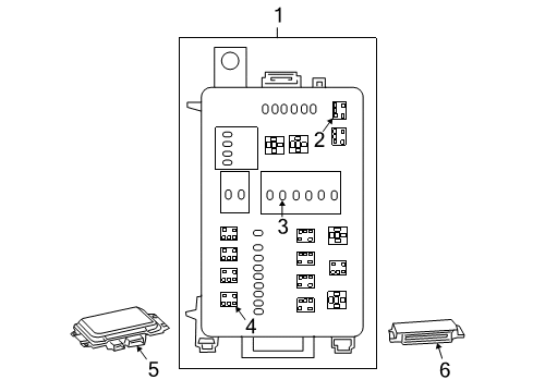 2006 Chrysler 300 Fuse & Relay Fuse-Maxi Diagram for MAX60