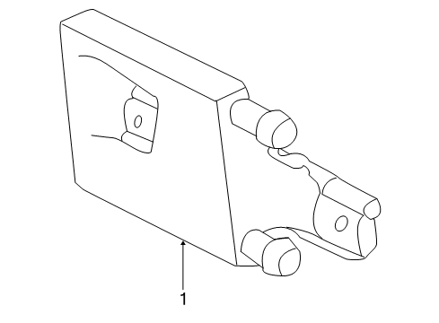 2000 Ford F-350 Super Duty Power Steering Oil Cooler Power Steering Cooler Diagram for YC3Z-3D746-AC